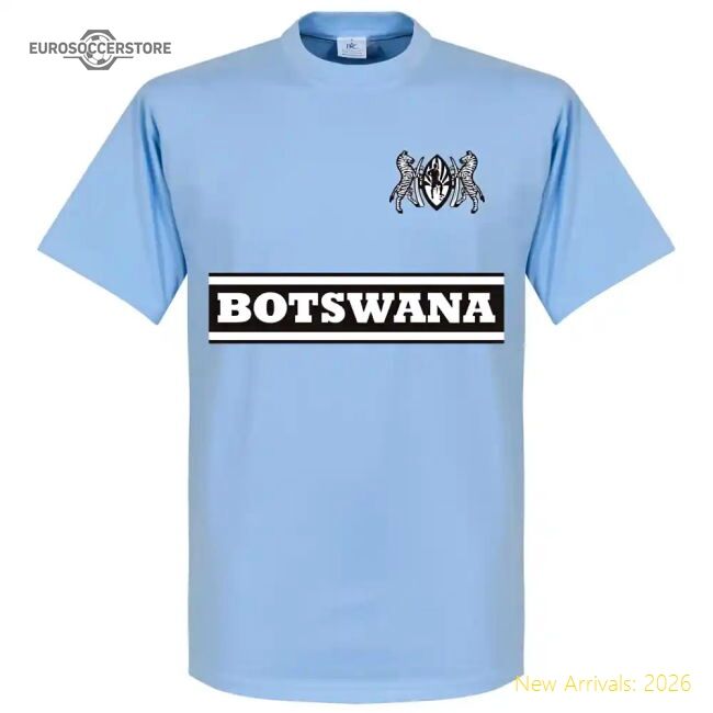 Botswana Team T-shirt - Sky - Premium Collection - Fan Collection