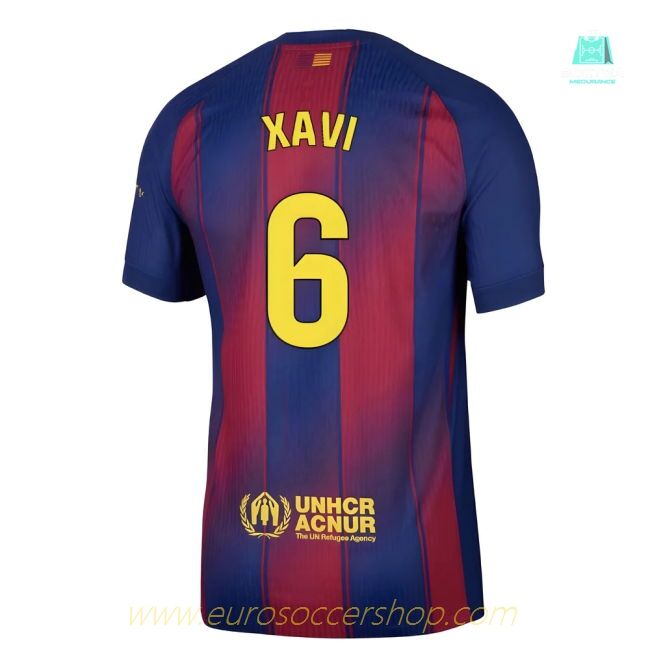 2025-2026 Barcelona Authentic Home Shirt (Xavi 6)