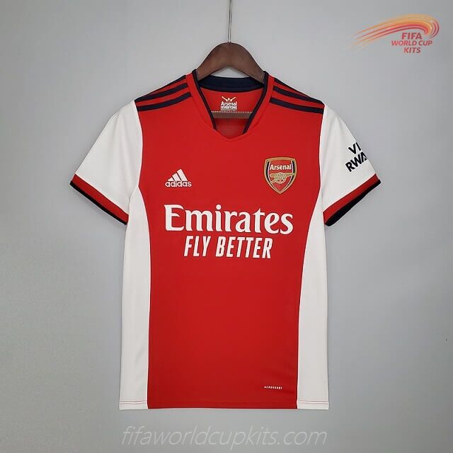 Arsenal 21-22 Home Red Football Kit