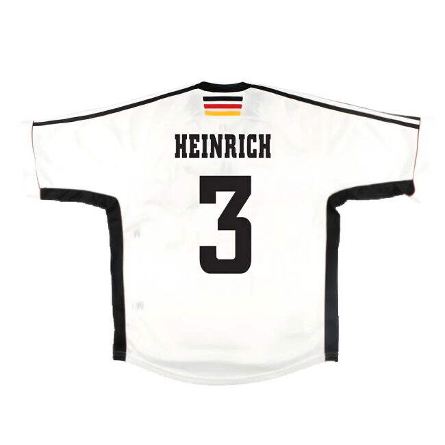 Germany 1998-00 Home Shirt ((Very Good) L) (Heinrich 3)