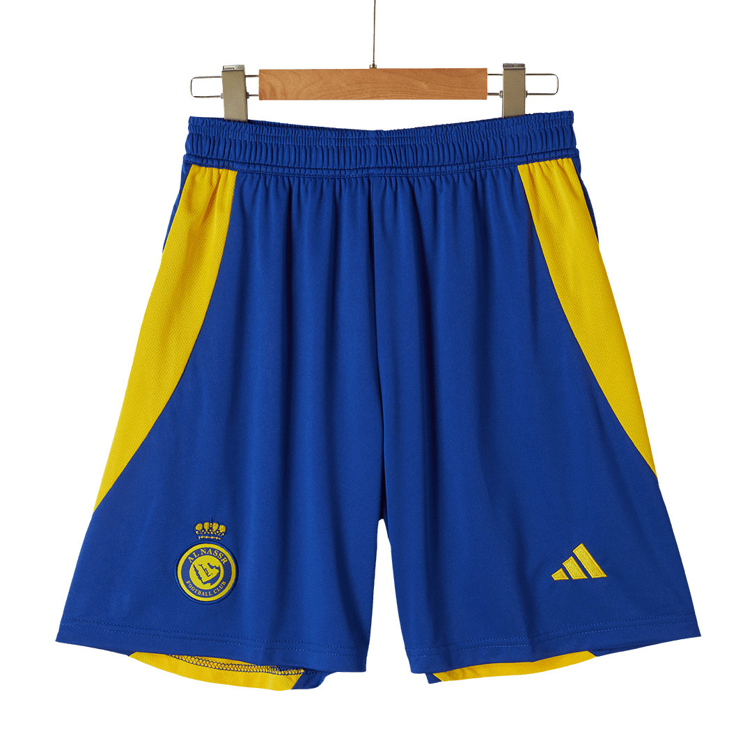Al Nassr Home Soccer Shorts 2024/25 Authentic Kit