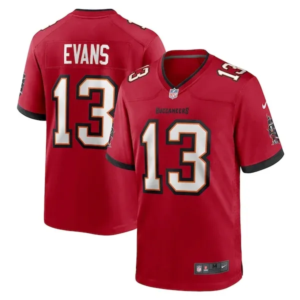 None Game NFL Jersey - Red | High-Quality Football Apparel | NFL Footb