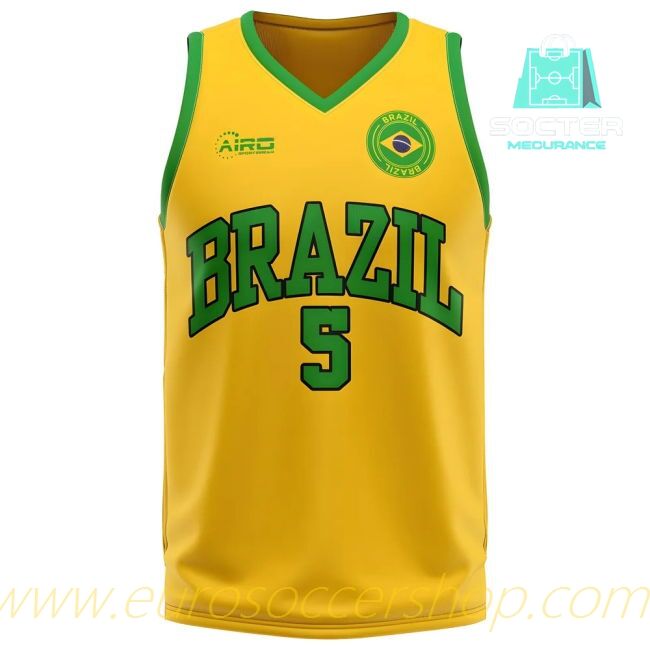 Brazil NT Home Football Shirt World Cup Youth