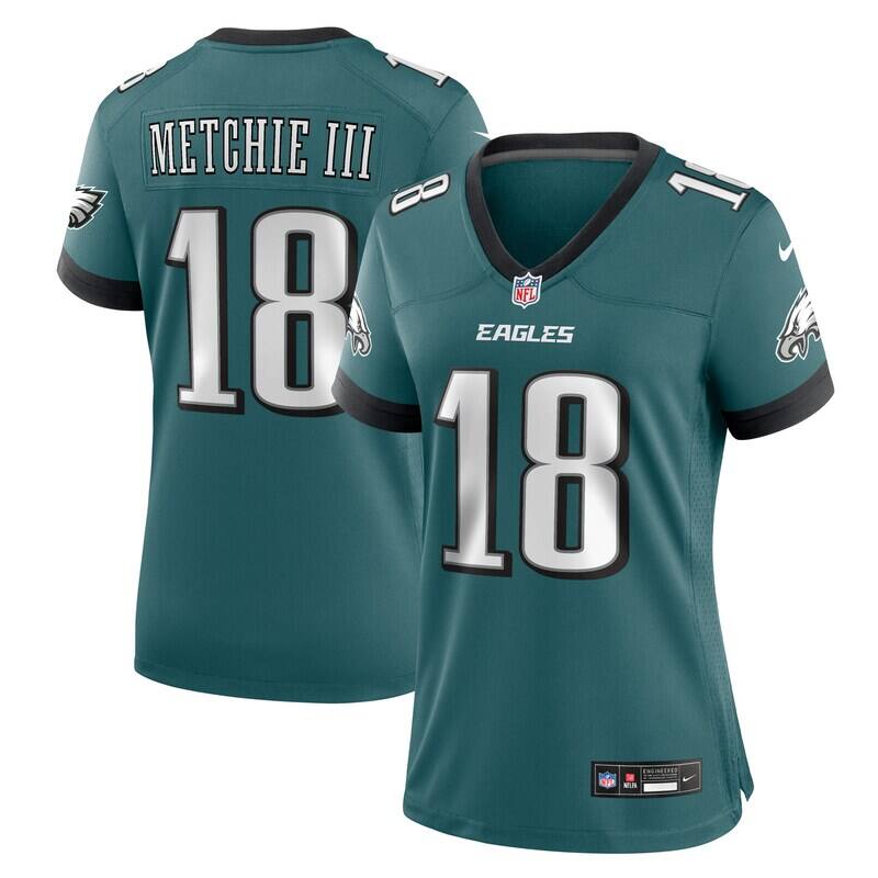 None John Metchie III Philadelphia Eagles Great Value Replica Jersey