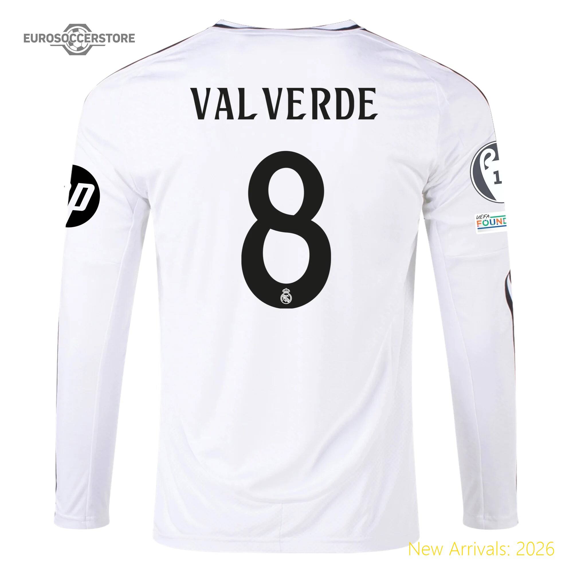 League Approved Men Rma Team Home Authentic Jersey 2023