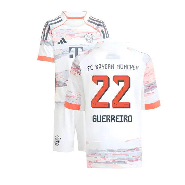 Authentic Design Fervent Bayern Bayern Munich Away Mini Kit Guerre...