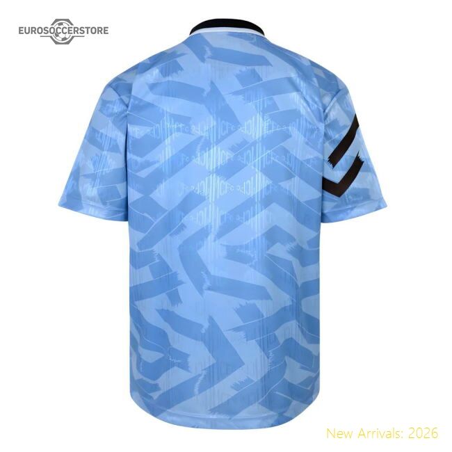 Official Score Draw Manchester City 1992 Retro Football Shirt