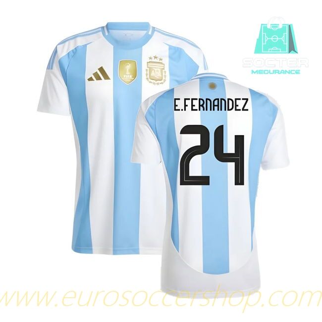 2024-25 Edition Argentina Home Shirt (E.FERNANDEZ 24)