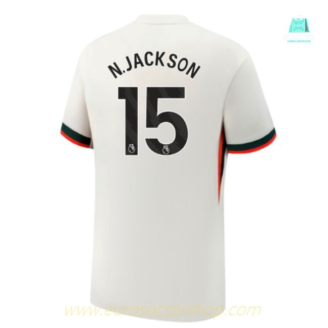 2025-2026 Chelsea Away Shirt (N.Jackson 15)
