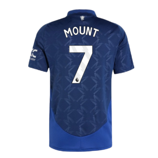Match Quality Match Day Football Man Utd Away Shirt Mount #7 Updat...