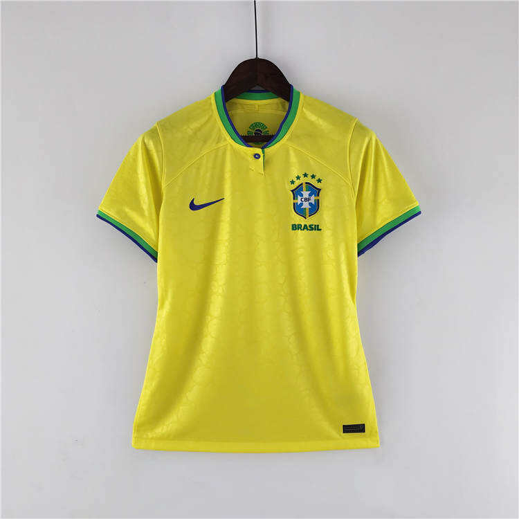 WOMEN'S BRAZIL WORLD CUP 2022 HOME SHIRT - World Cup Collection 27115
