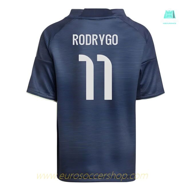 2025-2026 Real Madrid Away Mini Kit (Rodrygo 11)
