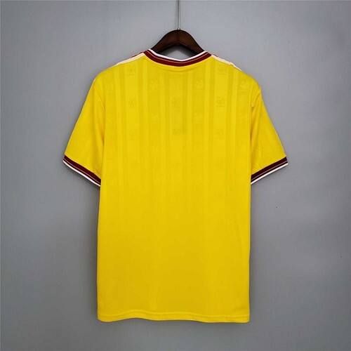 Committed Football Team Liverpool #1985 Top Tier Retro Classic Away...