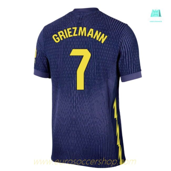 2025-2026 Atletico Madrid Authentic Away Shirt (Griezmann 7)