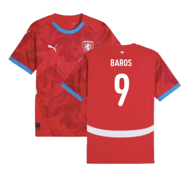 Baros 9 Top Quality Czech Republic 2024-2025 Home Kit