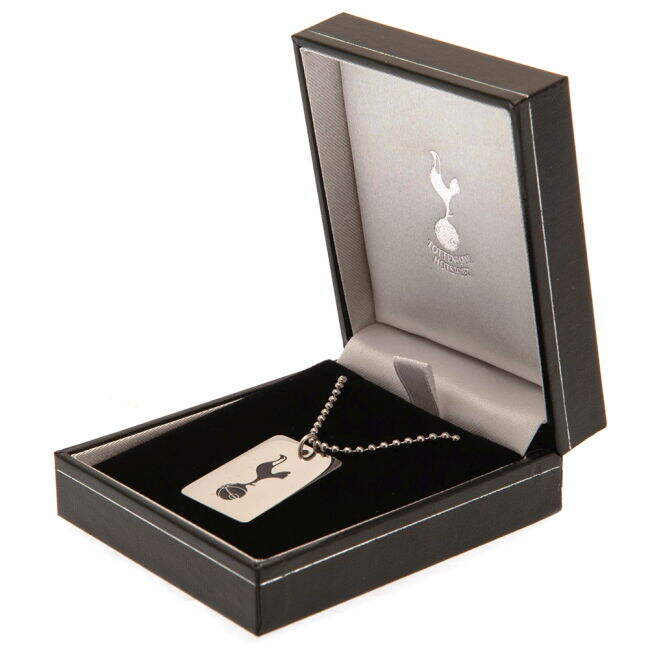 Tottenham Hotspur FC Enamel Crest Dog Tag & Chain (Limited Edition)