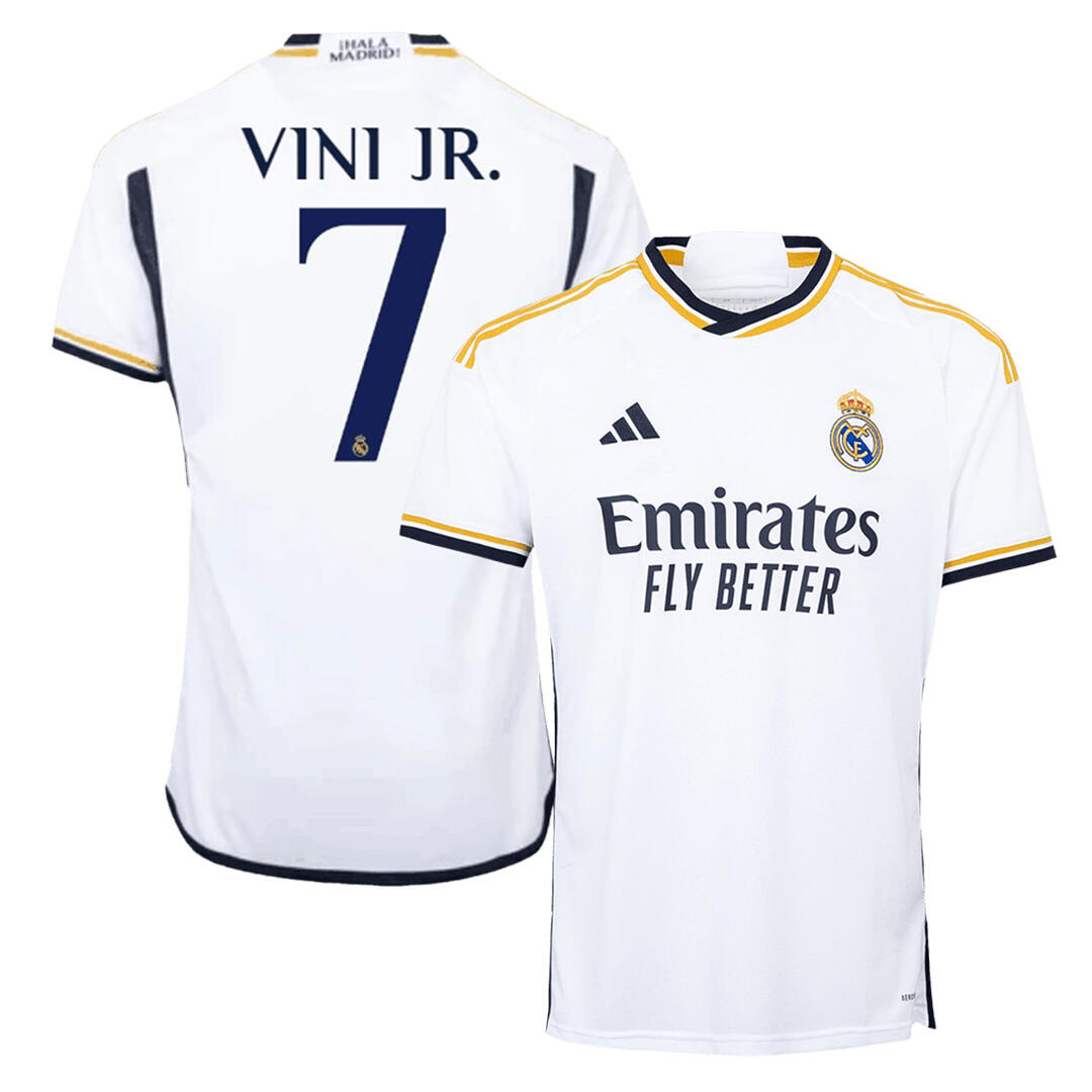 Real Madrid 2324 Home Soccer Jersey Football Shirt VINI JR 7 -