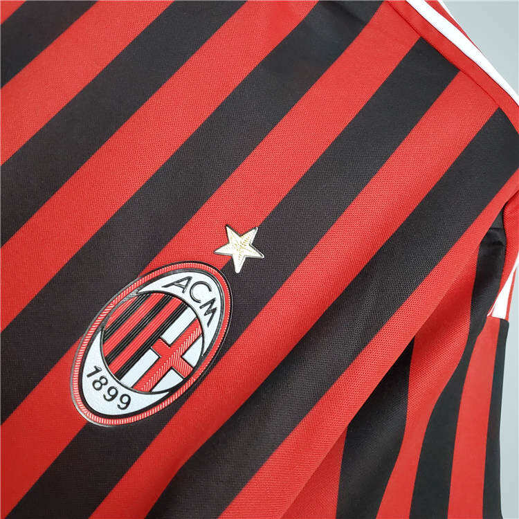 Licensed AC Milan 1112 Retro Home Shirt - Official Replica 8864