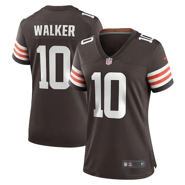 None Game NFL Jersey - Brown | Game-Day Football Apparel | NFL Footbal