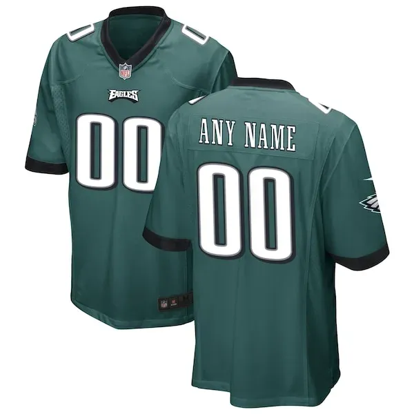 None Game NFL Jersey - Green | High-Quality Football Apparel