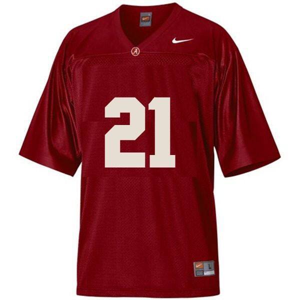 Youth Alabama Crimson Tide #21 Dre Kirkpatrick Youth(kids) Red V7e Jersey