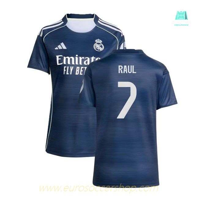 2025-2026 Real Madrid Authentic Away Shirt (Womens) (Raul 7)