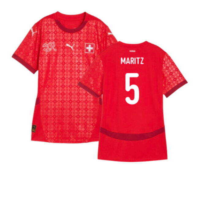 2025 Switzerland EUR25 Home Shirt (Womens) (Maritz 5)