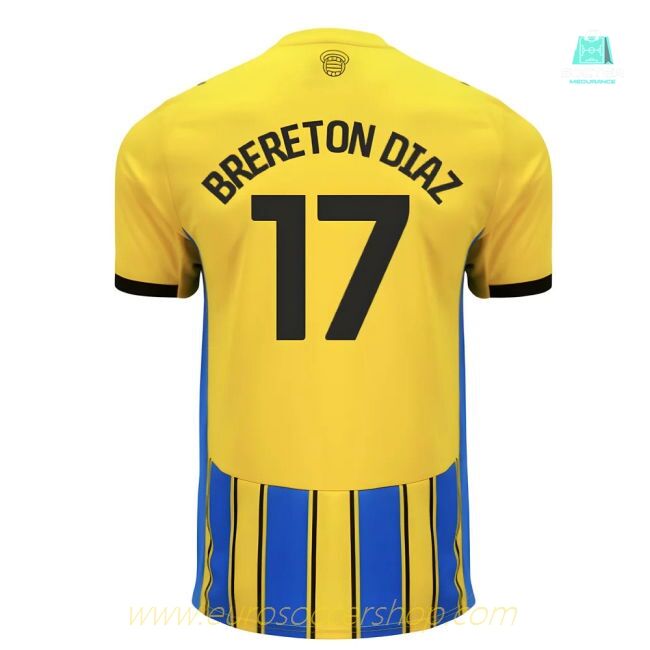 2025-2026 Southampton Away Shirt (Kids) (Brereton Diaz 17)