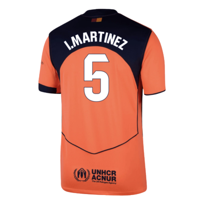 2025-2026 Camiseta Barcelona Tercer Hombres - Auténtica - Martinez 5