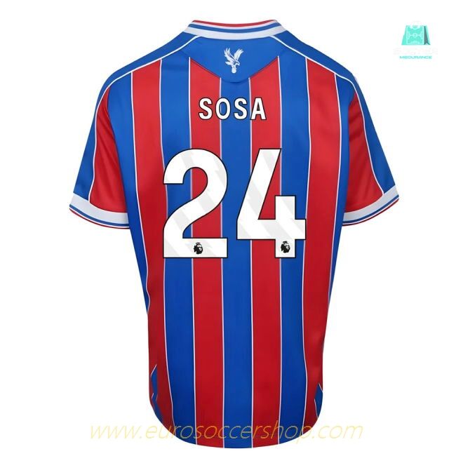 2025-2026 Crystal Palace Home Shirt (Kids) (Sosa 24)