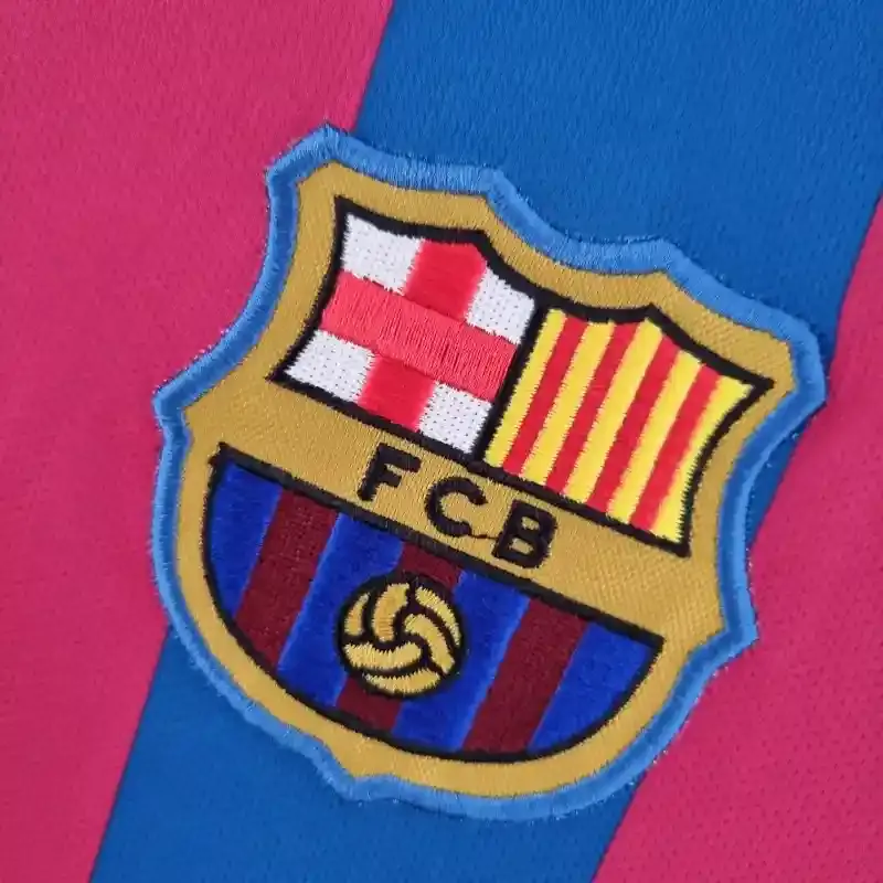 2005-2006 Barcelona Long Sleeve Jersey retro kit