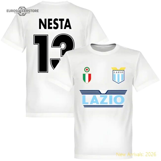 Supporter Match-Day Lazio Nesta 13 Team T-Shirt - White
