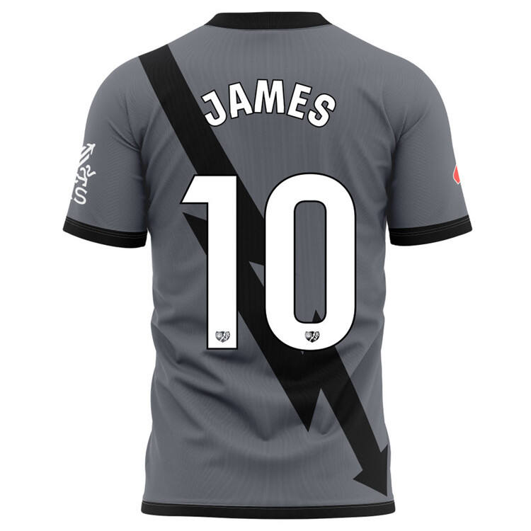 Rayo Vallecano 2425 Third Football Shirt JAMES 10 - Official Replica