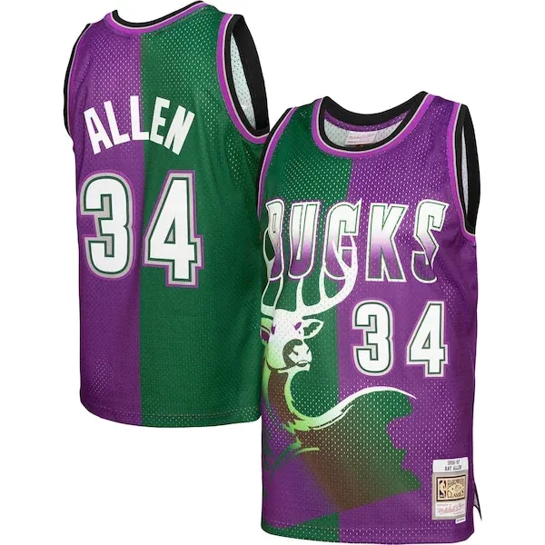 Ray Allen MIL Authentic Basketball Jersey - Affordable Price