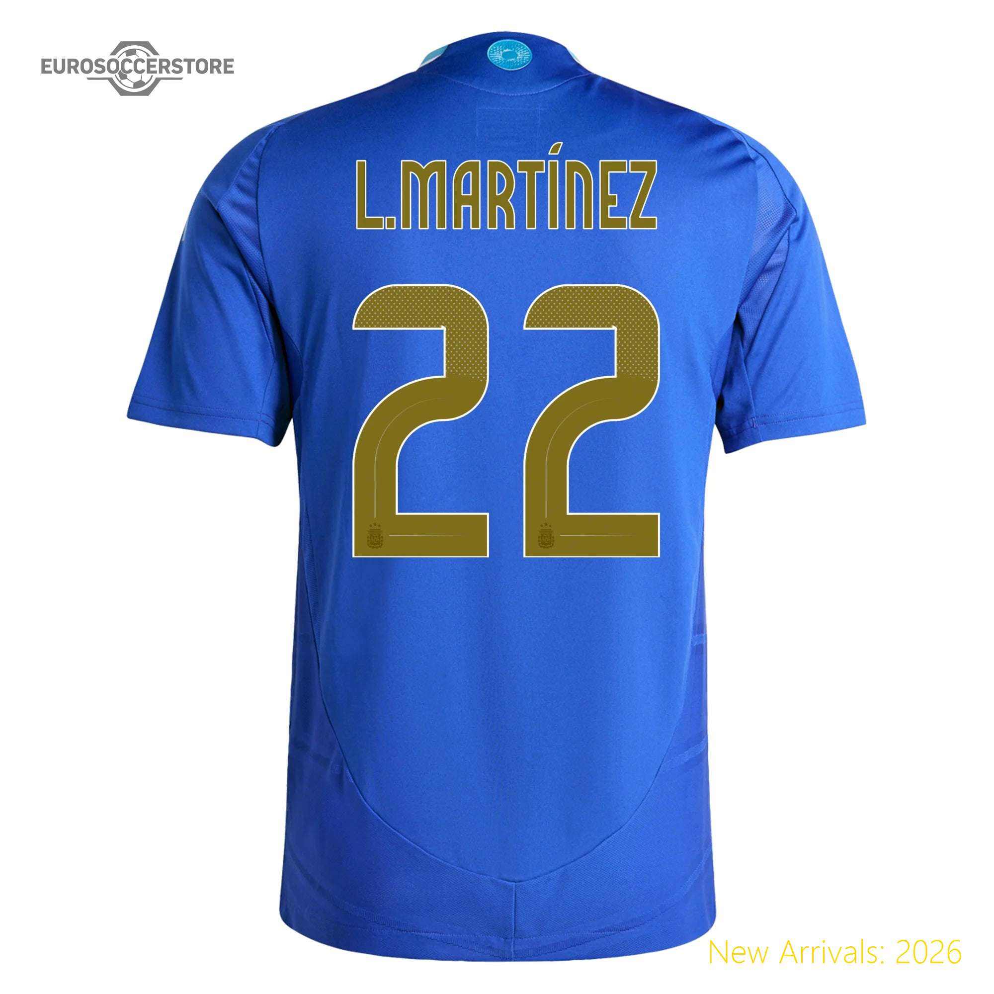 Club Approved Modern Design Men Arg Team Authentic Away Jersey 2024