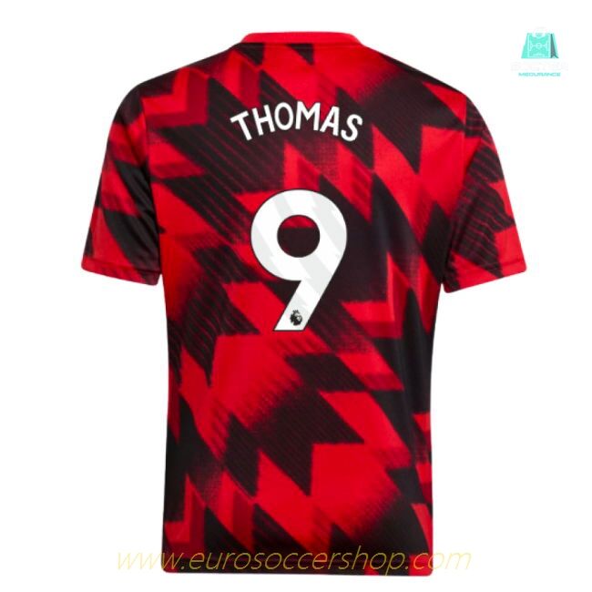 2025-2026 Man Utd Pre-Match Shirt (Red) - Kids (Thomas 9)