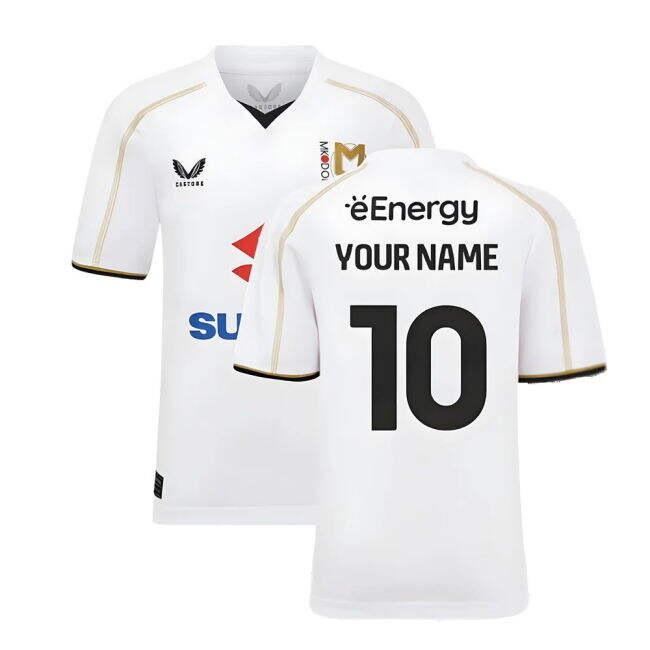 2024-2025 MK Dons Home Shirt (Kids) (Your Name)