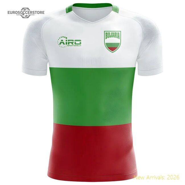 Official Bulgaria 2025-2026 Regular Shirt () Mobility Ventilation