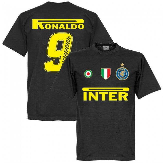 Premium Football T-shirt I. Ronaldo #9 Cost-effective Licensed P (v2)