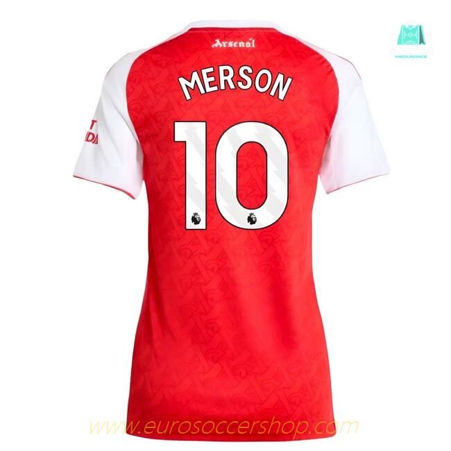 2025-2026 Arsenal Home Shirt (Womens) (Merson 10)