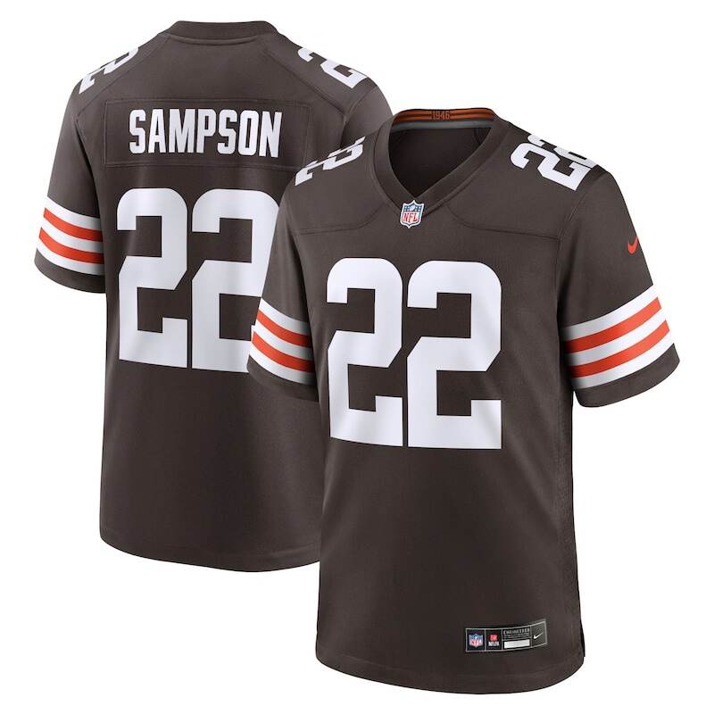 None Dylan Sampson Cleveland Browns Budget-Friendly Game Jersey