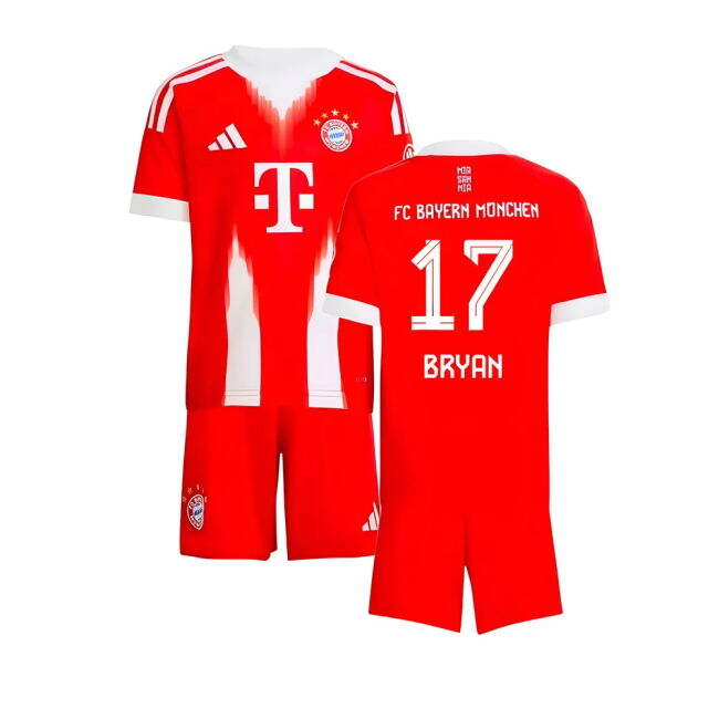 2025-2026 Bayern Munich Home Kit (Bryan 17) UV Protection
