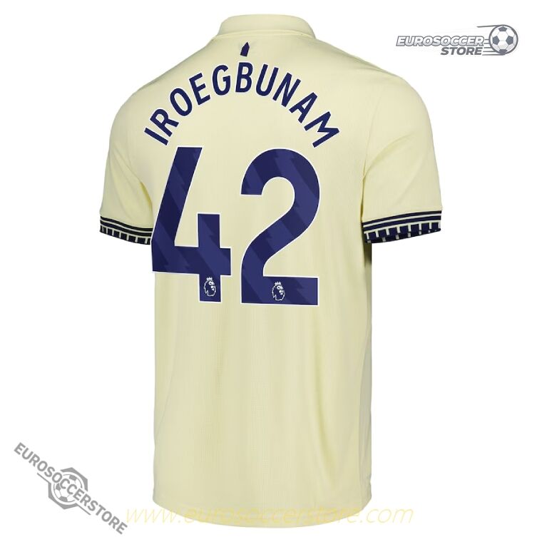 Everton's 25-26 Away IROEGBUNAM #42 Jersey