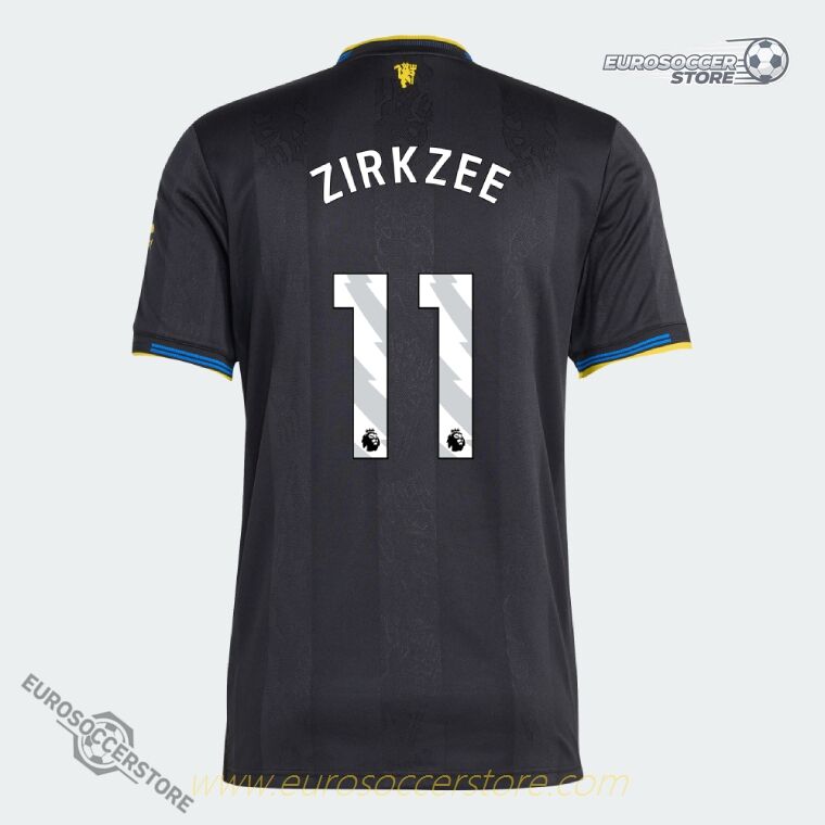 Manchester United 25-26 Third Jersey ZIRKZEE 11 (Player Version)