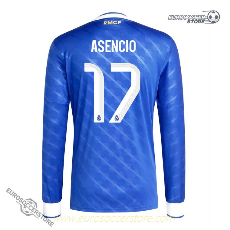 25-26 Season Real Madrid Third Long Sleeve ASENCIO 17 Jersey