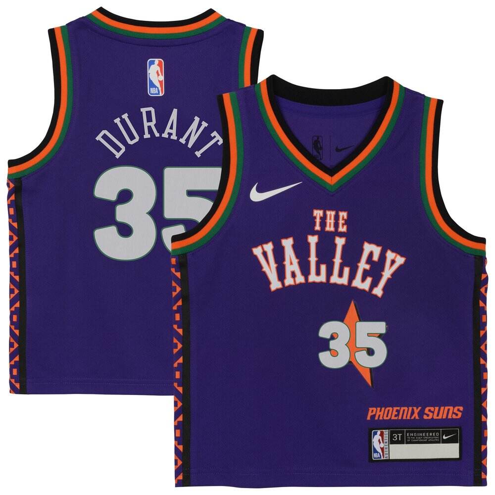Premium Phoenix Suns Kevin Durant Jersey Purple City Edition