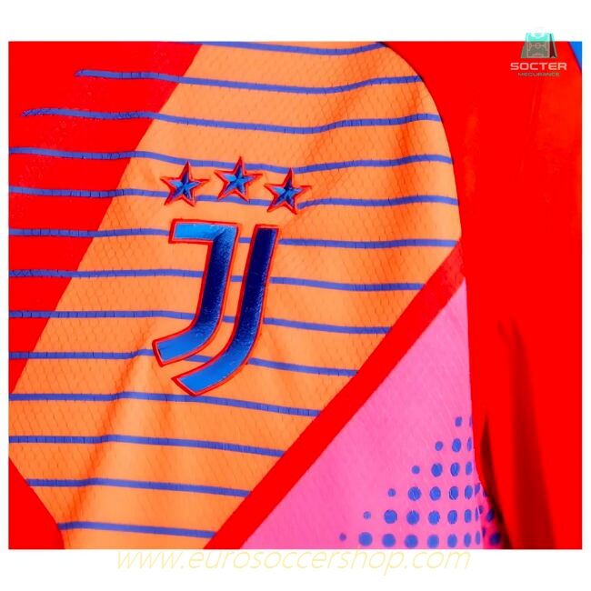 2024-2025 Juventus Home Goalkeeper Shirt (Red) (Your Name)