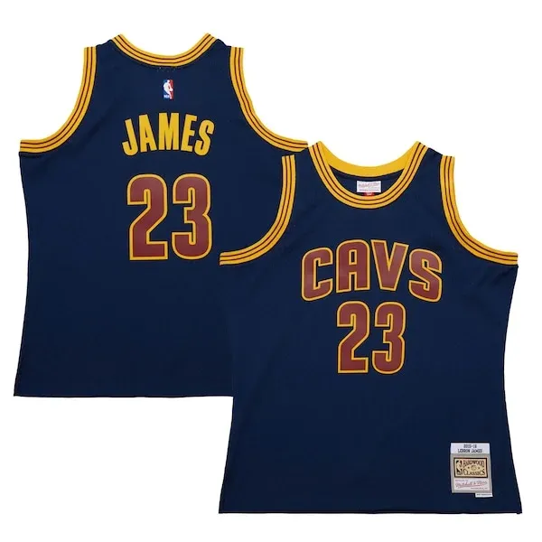 LeBron James CLE Premium Swingman Jersey - Navy - Licensed Product