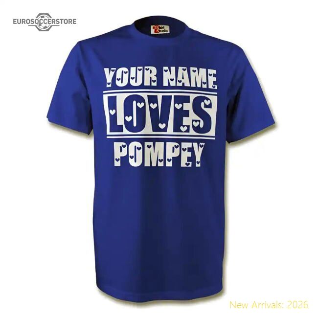 Official Your Name Loves Pompey T-shirt (blue) - Kids - Premium