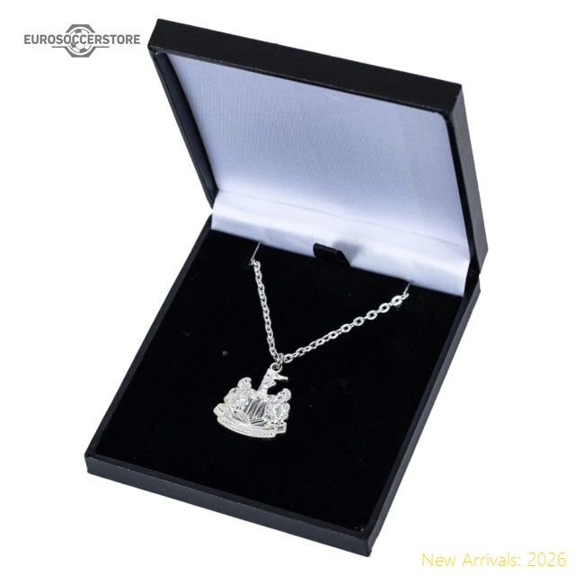 Authentic Newcastle United Fc Silver Plated Boxed Pendant - Premium